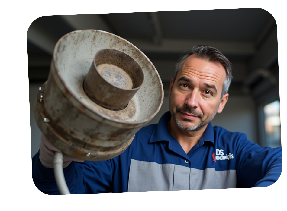 Equipe DS Manutenções trabalhando